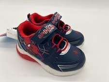 Marvel Toddler Boys' Spider-Man Light-Up Sneakers Navy Blue/Red 7T