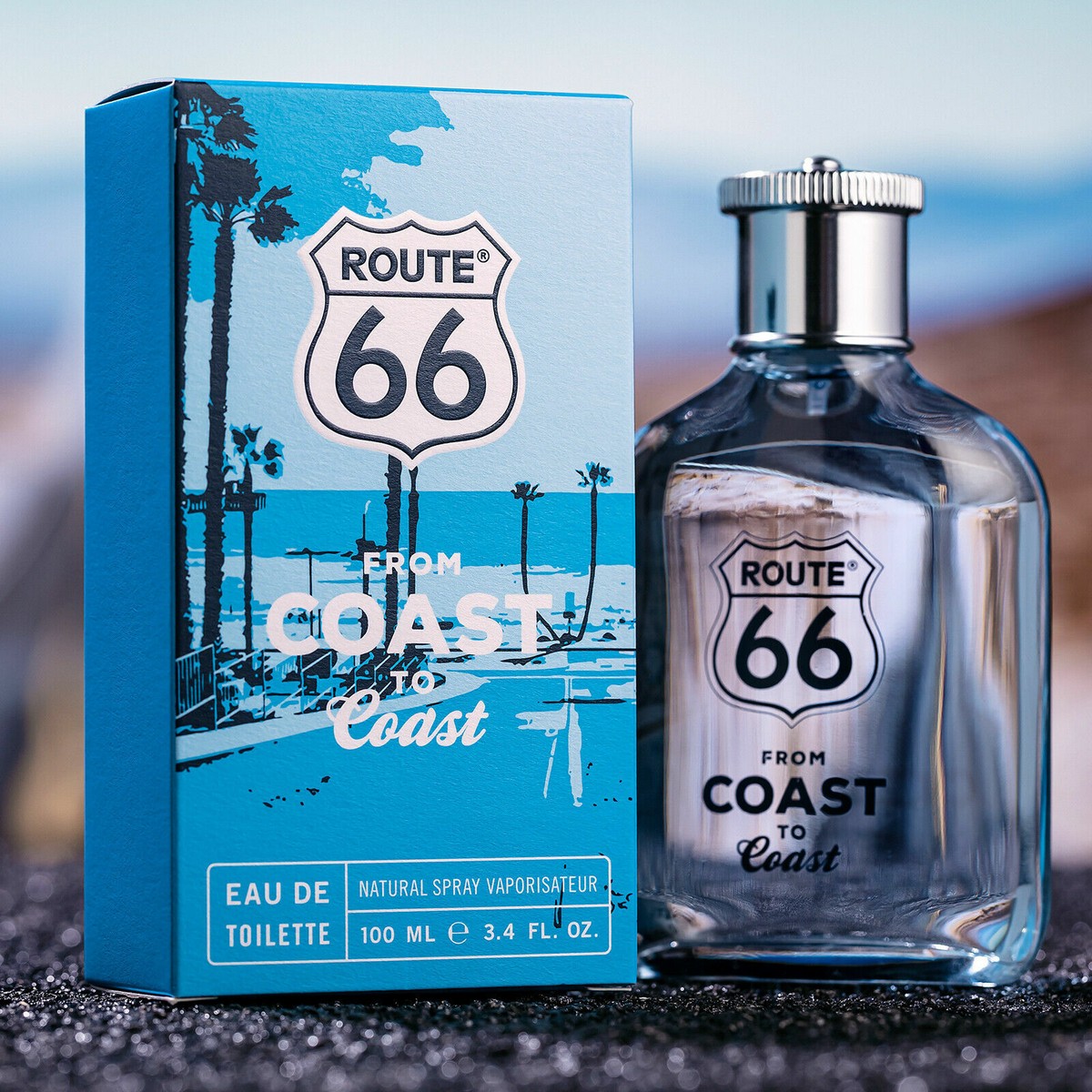 ✓ Route 66 From Coast to Coast Parfum Eau de Toilette EdT 100ml