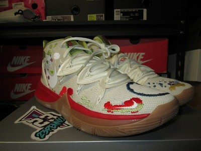 kyrie 5 embroidered splatters