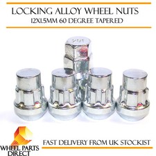 Locking Wheel Nuts 12x1.5 Bolts Tapered for Mitsubishi Galant VR-4 [Mk7] 92-98