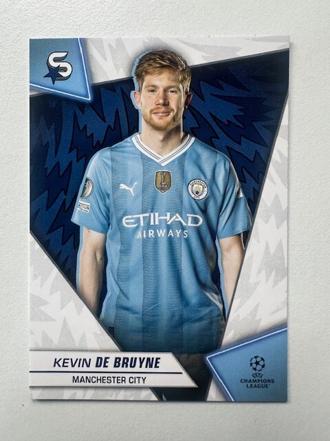 Topps Superstars 2024 23/24 Kevin De Bruyne Manchester City Base