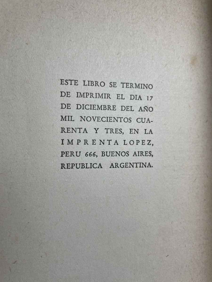 Jorge Luis Borges / Poemas 1922-1943 1st Edition | eBay