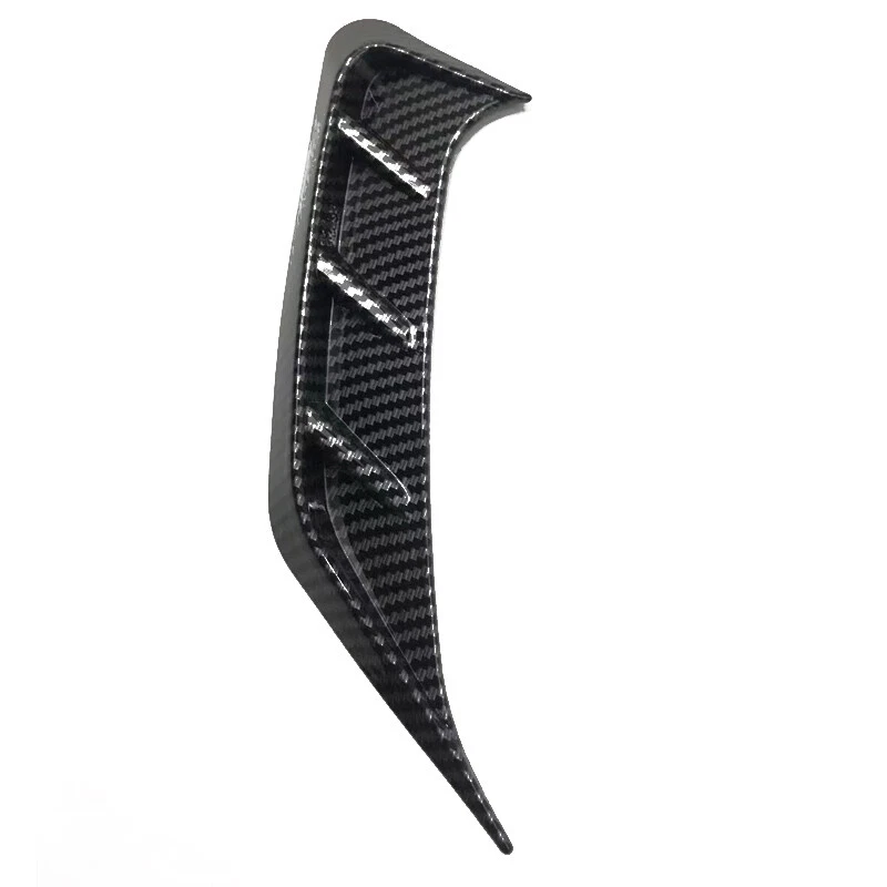 2 PIEZAS Duradero Plástico ABS Modificado Fibra de Carbono Faros Coche Párpados Decoración Adornos Foto 4 de 4