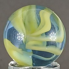 Vintage Vitro Hybrid Cat's Eye .59 Inches Near-Mint Condition Combined Shipping