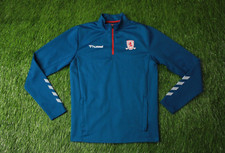 MIDDLESBROUGH 2020/2021 FOOTBALL ZIP SWEATSHIRT SWEATER TRAINING HUMMEL YOUNG XL