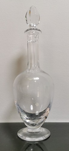 Awesome Vintage French Etched Saint Louis Liqueur Cognac Decanter Carafe Rare - Picture 4 of 6