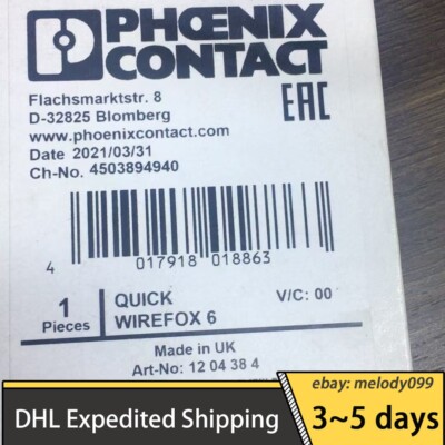 Phoenix Contact 1204384 QUICK WIREFOX 6 wire stripping pliers