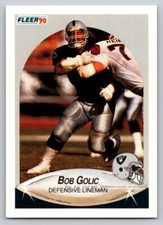 1990 Fleer - #254 Bob Golic