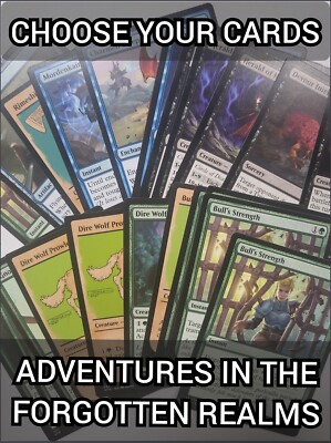 Adventures in the Forgotten Realms - Choose Your Own - MTG Magic the Gathering