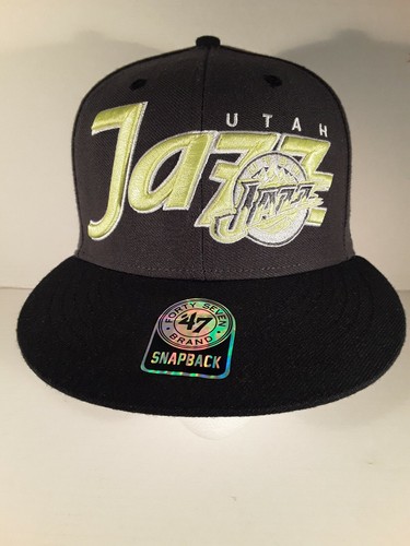 Utah Jazz Snapback Hat 47 Brand Cap 