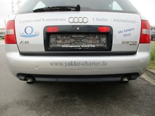 Stoßstange hinten AUDI A6 4B Avant lichtsilber LY7W Stoßfänger silber