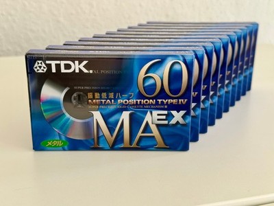 TDK MA EX 60 metal IV Audio Cassette neu NOS