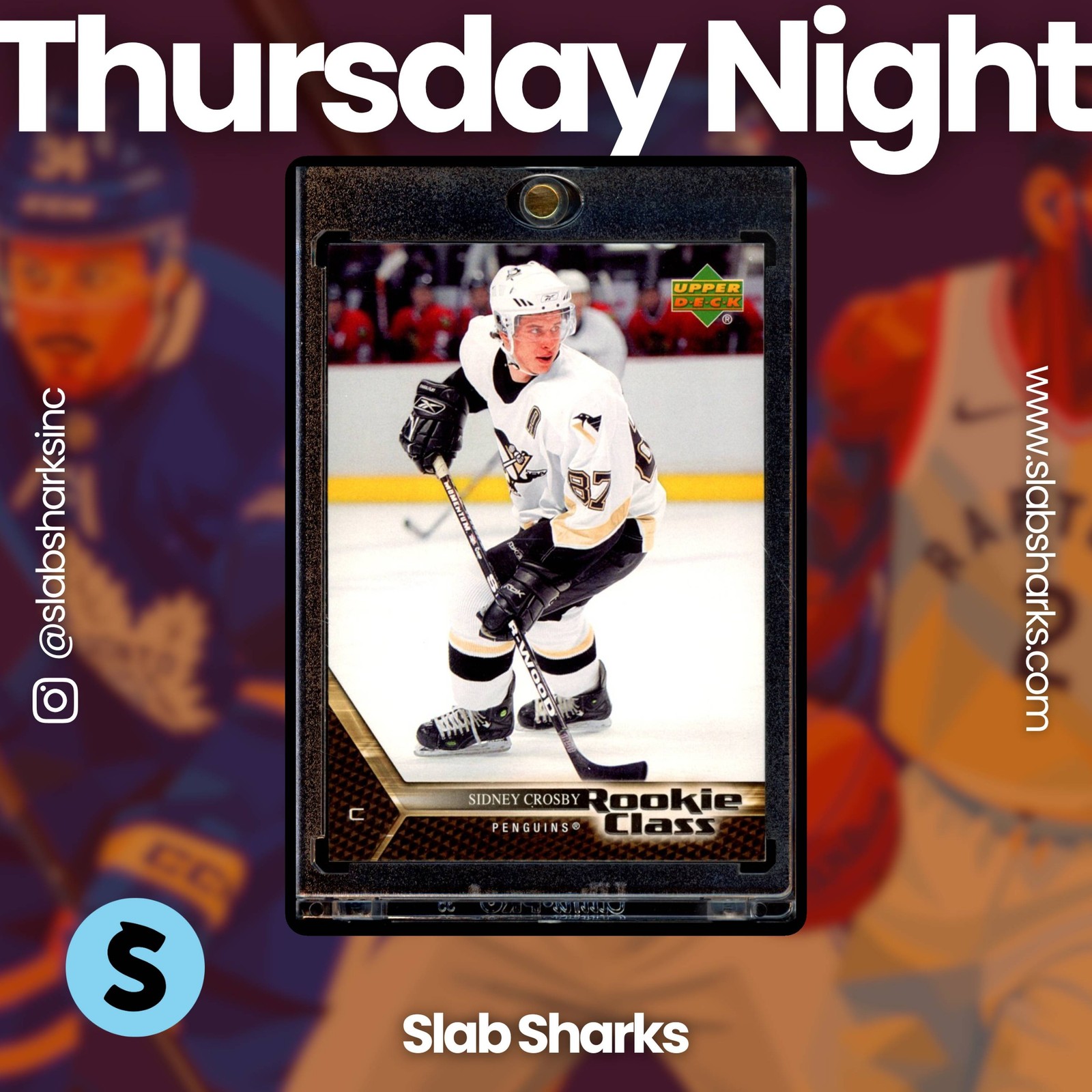 2005 UPPER DECK ROOKIE CLASS BOX SET #1 SIDNEY CROSBY RC ROOKIE