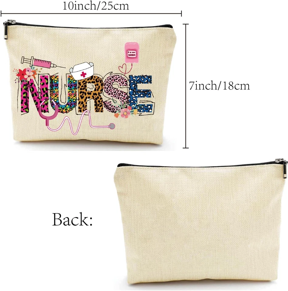 Borse in Tela Infermieri Borsa Portaoggetti Grande Capacità Borsa Cosmetici Stru - Immagine 2 di 4