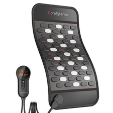 Comfytemp Infrared Heating Pad Back 65 Tourmaline Stones, 6 Heat Levels, 8 Timer