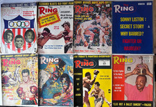 The Ring Boxing Magazine 8 x numeri Bundle 1968 Cassius Clay / Ali, Frazier