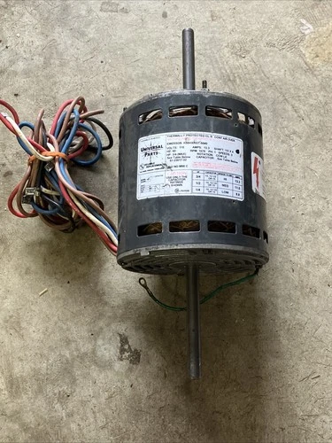 Tested EMERSON K55HXRGT-5540 Air Motor 3/4HP 1075RPM 1PHb Dual Shaft