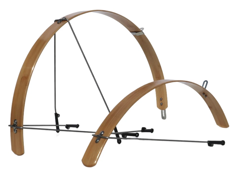 Para-lamas personalizados de bambu para bicicletas cobertura total - qualquer tamanho - Imagem 2 de 4