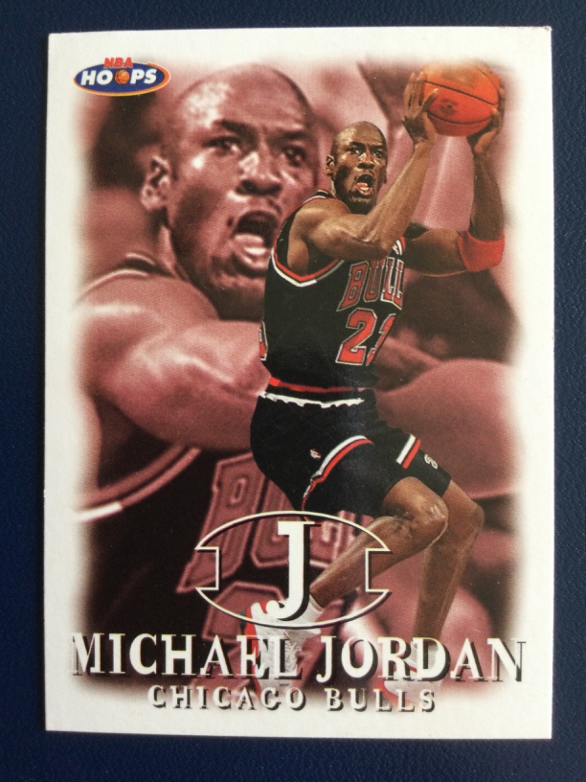 1998-99 NBA Hoops Michael Jordan # 23 Chicago Bulls