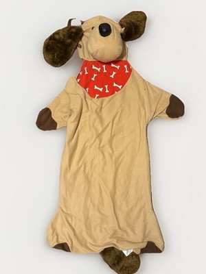 VINTAGE WILDKIN DOG SLEEPING BAG CONVERTS INTO BACKPACK Fun Kids Sleepover Toy
