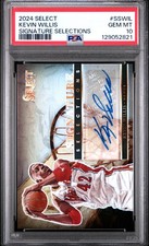 2024 PANINI SELECT SIGNATURE SELECTIONS #SSWIL KEVIN WILLIS PSA 10
