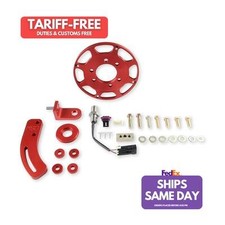 Msd Ignition 86101 Kit Red Aluminum Crank Trigger Kit Sbc Whall Effect Sensor Msd Ignition 86101 Kit Red Aluminum Crank Trigger Kit Sbc Whall Effect Sensor