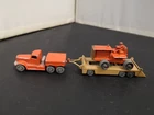 MATCHBOX LESNEY PRIME MOVER,TRAILER AND CATERPILLAR TRACTOR