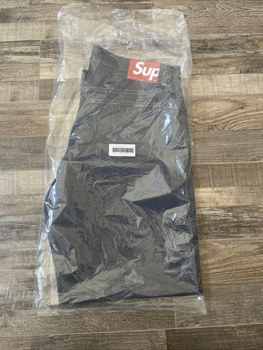 Supreme Rigid Loose Fit Selvedge Jean (25FW) Rigid Indigo NEW Size