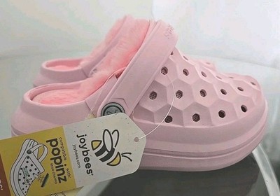 Joybees Kids Size J2 Varsity Lined Removable fur. New Without Box 