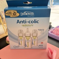 Baby bottle , Anti Colic Bottles 3 Pack, 4 Ounce