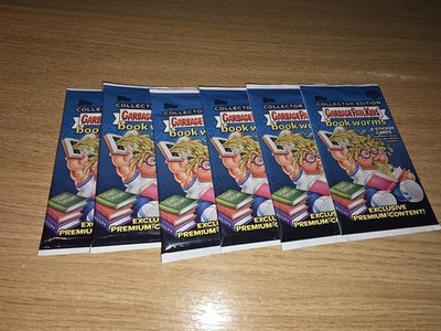 Müll Eimer Kinder Bücherwürmer - 6 versiegelte Packungen SAMMLEREDITION Hobby Buchwürmer