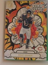 Rome Odunze [Holo] #BS-ROE Prices | 2025 Panini Donruss Bomb Squad