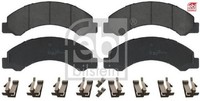 Febi Bilstein 16952 Bremsbelagsatz FüR Scheibenbremse Bremsbelagsatz