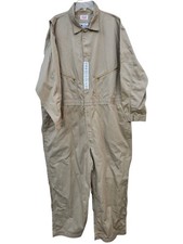 Vintage WALLS Master Made Mechanic Coveralls Canvas Collared Work 54 Short