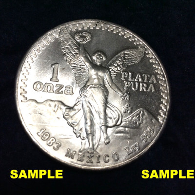 1983 Mexico Libertad Silver   1 ONZA (Ounce)   Uncirculated