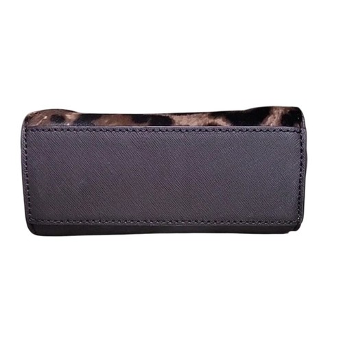 Michael Kors Mini Selma Umhängetasche braun Leopardenmuster Kalbshaar und Leder neu ohne Etikett - Bild 3 von 7