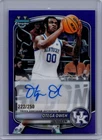 2025-26 Bowman #CPA-OO Otega Oweh Chrome Prospect Autographs Purple Ref/250