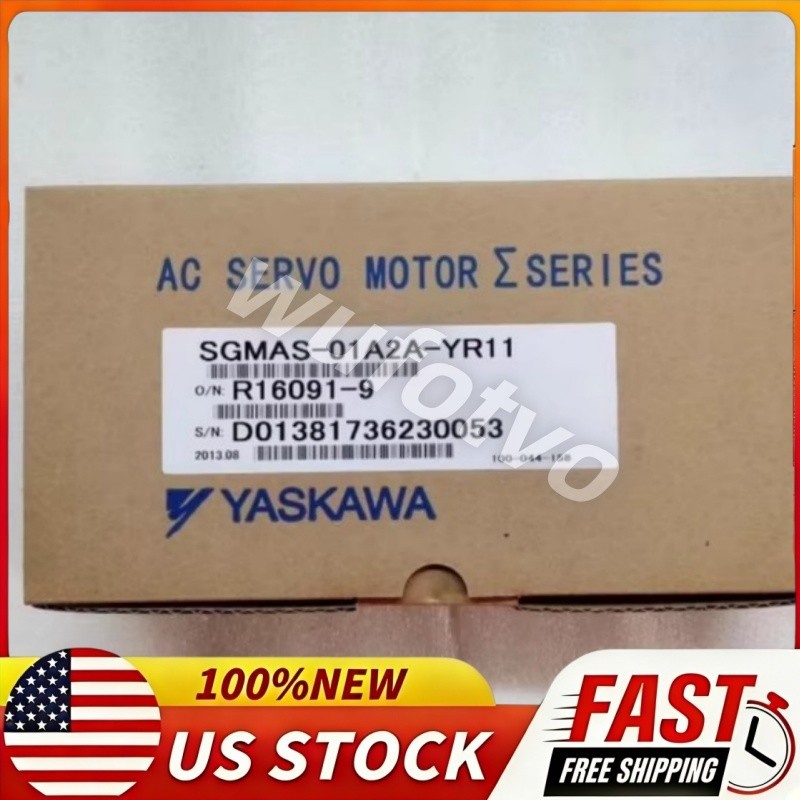 Yaskawa SGMAS-01A2A-YR11 Servo Motor Original And Unopened US STOCK