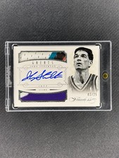 JOHN STOCKTON 2012-13 Panini Flawless Greats #11 Dual Game Worn Patch Auto /25