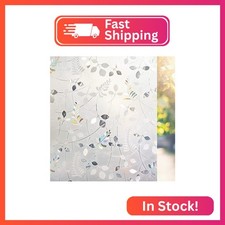 LEMON CLOUD Frosted Window Privacy Film Stained Static Cling Glass Film Decorati