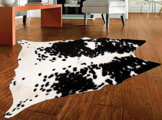 100 % echtes Kuhfell Teppich Vorleger Fell Leder 15 00 qm (48 Zoll x 45 Zoll) A 270