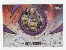 2025 TOPPS UNIVERSE WWE WRESTLING PURPLE GLASS 179/399 GIULIA #150