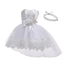 Girl Dress Baptism Dresses Newborn Wedding Bridesmaid Birthday Party Vestido