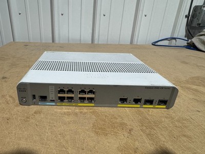 Cisco Catalyst 3560-CX WS-C3560CX-8PC-S Layer 3 Managed 8-Port Gigabit Switch