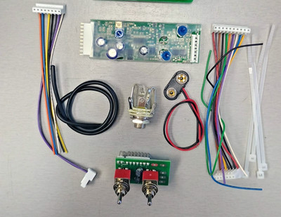 SUSTAINIAC STEALTH PRO SUSTAINER ELECTRONICS CIRCUITRY KIT WITH AUX-RG BOARD