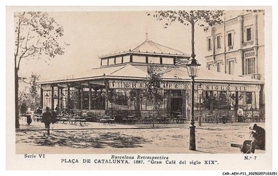CAR-AEHP11-0646-ESPANIE - BARCELONA Retrospektive - Placa De Catalunya