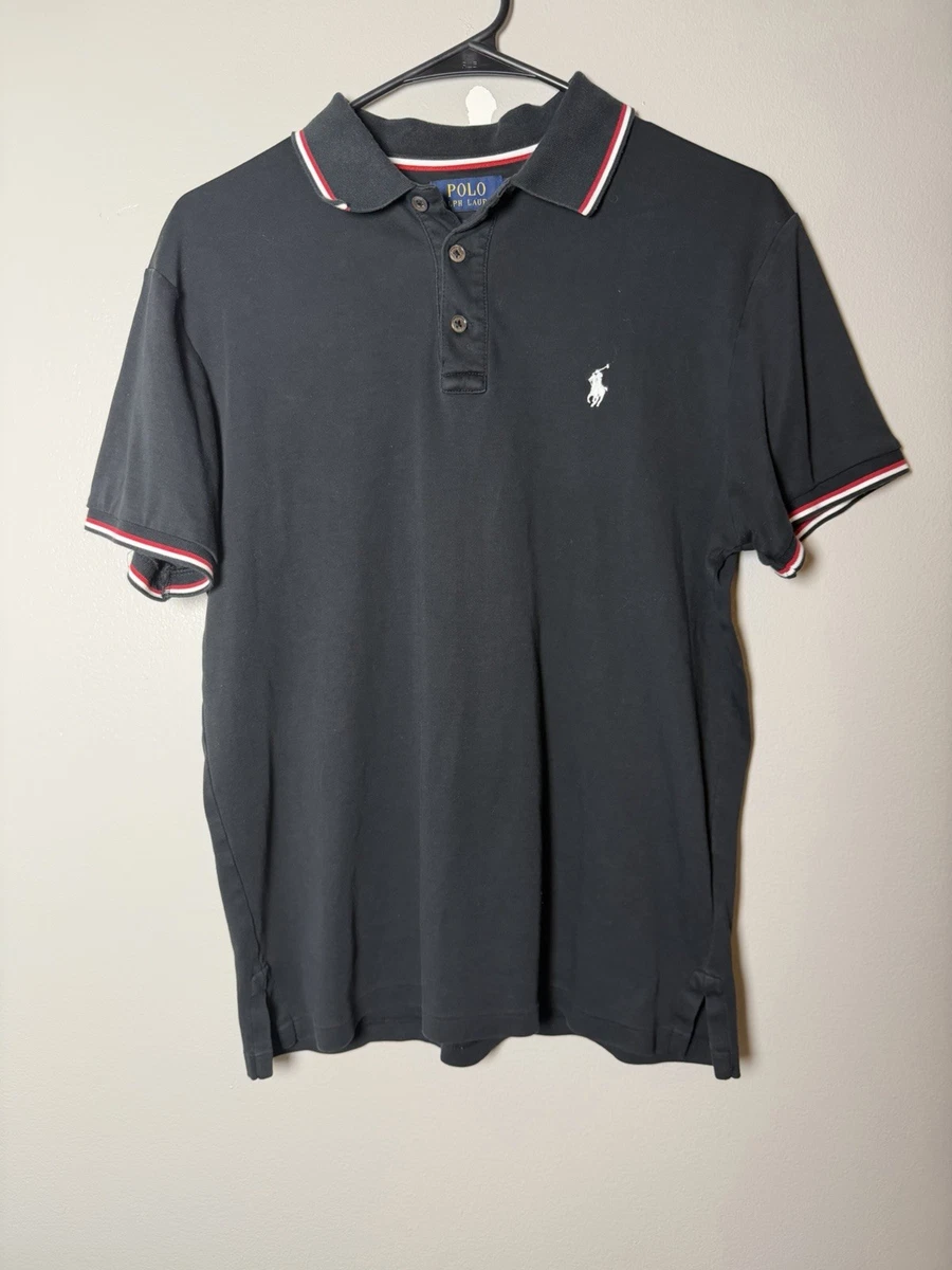 25+ Polo Ralph Lauren Size M Black Polos for Men for sale