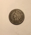 1893 Indian Head Penny SEE PHOTOS FOR CONDITION (FREE SHIPPING)
