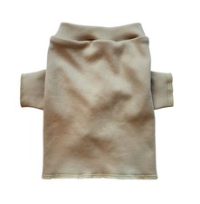Light Brown Knit Shirt Dog Puppy Teacup Pet T-Shirt Apparel Clothes 4xs - Large