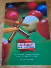 World Snooker Programme 2004 Embassy Sports Championship
